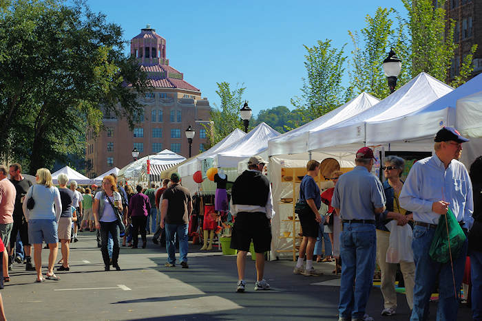 Asheville Art in the Park, Summer Dates
