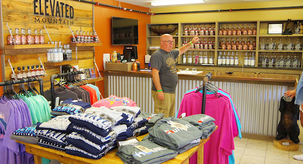 Elevated Mountain Distilling Store