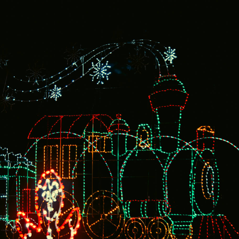Smoky Mountain Christmas Light Spectacular, Bryson City